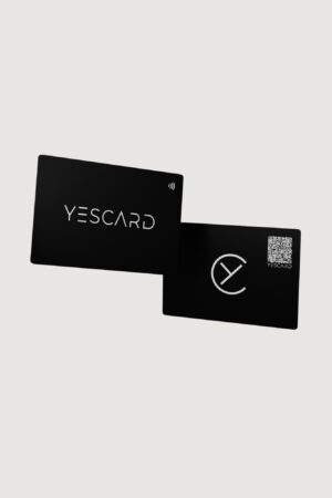 Yescard base, nostro logo mentre tu scegli il colore